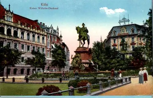 köln, kaiser-wilhelm-denkmal (Nr. 18349)