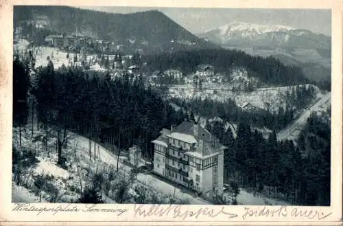 wintersportplatz semmering (Nr. 18372)