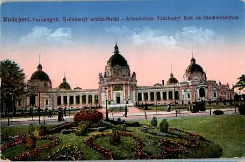 budapest, bad im stadtwäldchen (Nr. 18392)