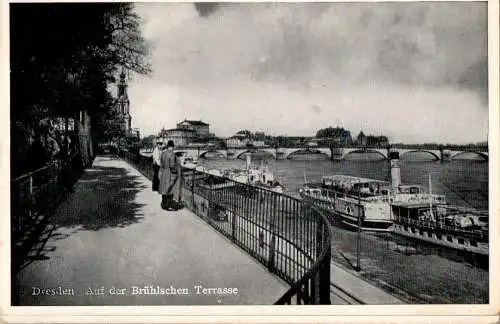 dresden, an der brühlschen terrasse (Nr. 18398)