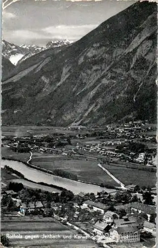 rotholz gegen jenbach und karwendelgebirge (Nr. 18451)