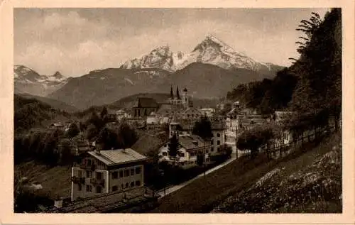 berchtesgaden mit dem watzmann (Nr. 18465)