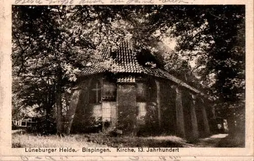 bispingen, kirche, lüneburger heide (Nr. 18480)