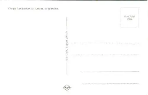 kneipp sanatorium st. ursula boppard (Nr. 18484)