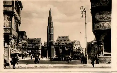 frankfurt a.m., römerberg mit nicolaikirche (Nr. 18496)