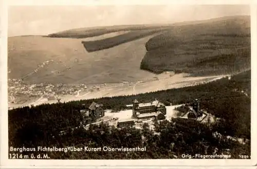 berghaus fichtelberg über kurort oberwiesenthal, fliegeraufn. (Nr. 18498)