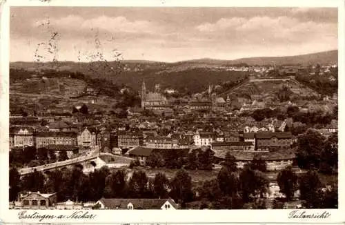 esslingen am neckar, teilansicht (Nr. 18516)