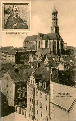 augsburg, partie bei st. ulrich (Nr. 18517)