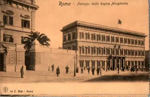 roma, palazzo della regina margherita (Nr. 18529)