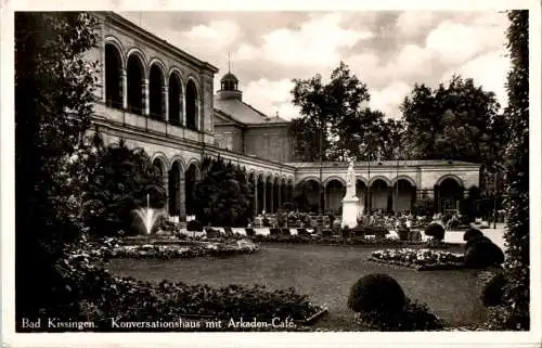 bad kissingen, konversationshaus mit arkaden-café (Nr. 18605)