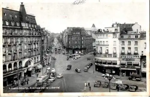 luxembourg, avenue de la liberte, 1962 (Nr. 18611)