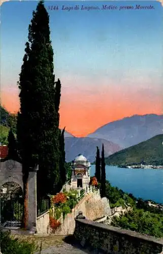 lago di lugano, motivo presso morcote (Nr. 18625)