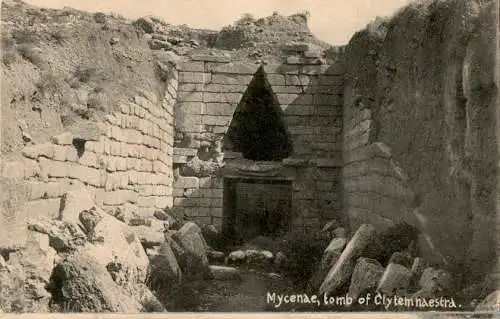 mycene, tomb of clytemnestra (Nr. 18690)