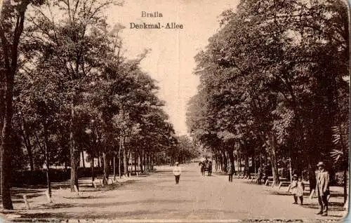 braila, denkmal-allee (Nr. 18691)