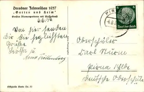 dresdner jahresschau 1937 "garten und heim" (Nr. 18696)