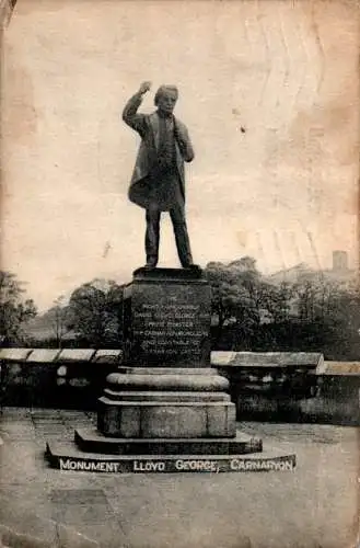 monument lloyd george, carnarvon (Nr. 18730)