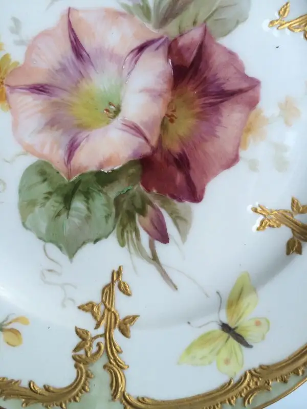 KPM Teller Hausmalerei 1902 1