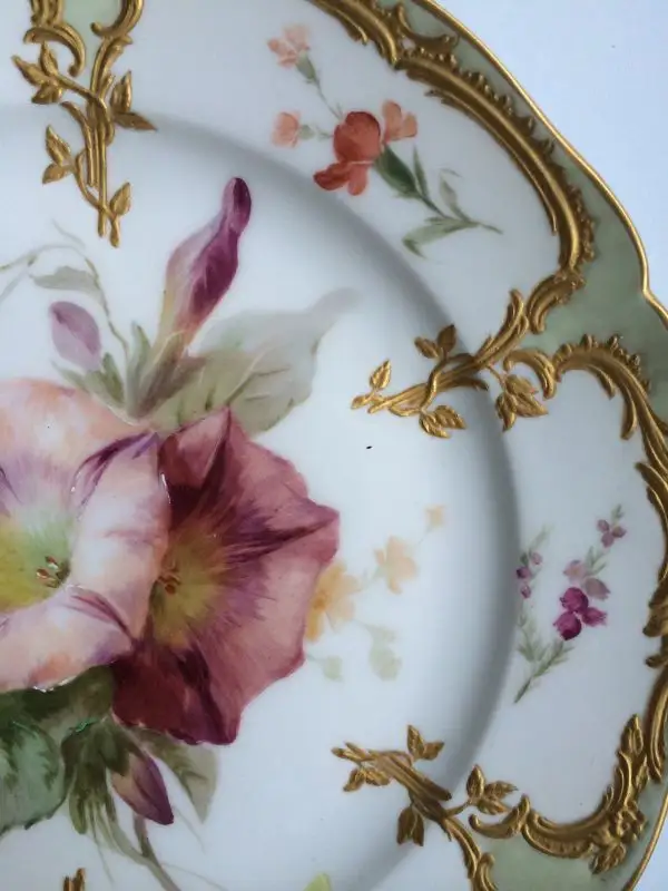 KPM Teller Hausmalerei 1902 2