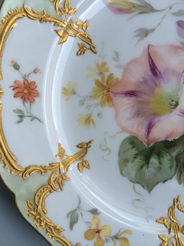 KPM Teller Hausmalerei 1902 3