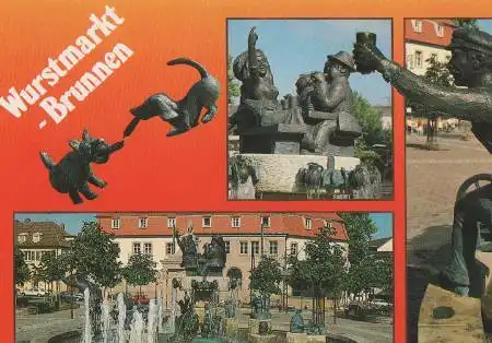 Bad Dürkheim - Wurstmarkt-Brunnen - ca. 1995