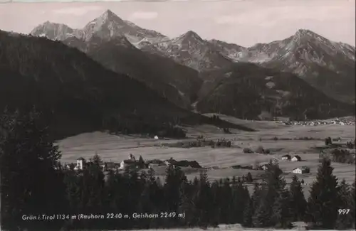 Österreich - Österreich - Grän - mit Geishorn - 1961