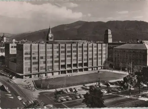 Freiburg - Universität mit Kollegiengebäude - ca. 1960