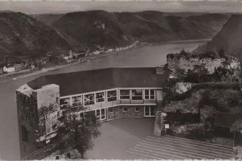 Sankt Goar - Terrasse auf Burg Rheinfels - 1959