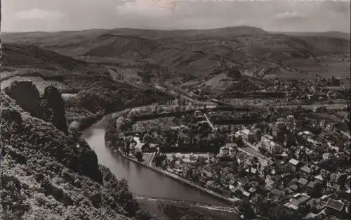 Bad Münster am Stein-Ebernburg - Blick von der Gans - 1958