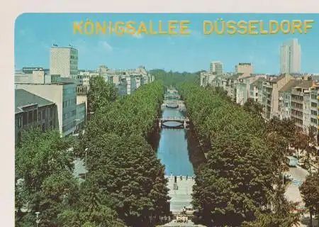 Düsseldorf - Königsallee - ca. 1985