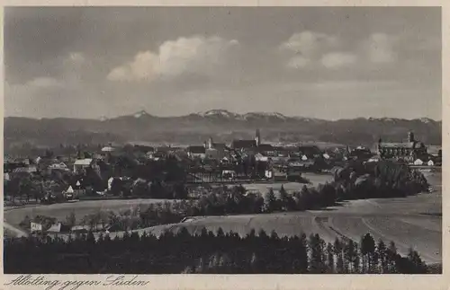 Altötting - gegen Süden - ca. 1950