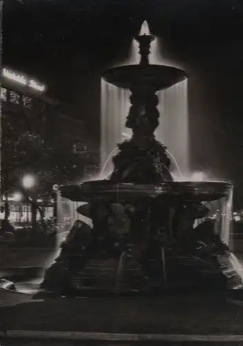 Düsseldorf - Schalenbrunnen am Corneliusplatz - 1961