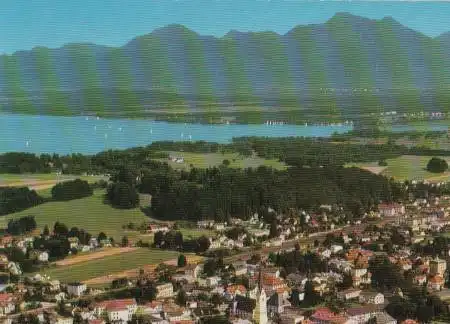 Prien am Chiemsee - Luftbild - ca. 1975