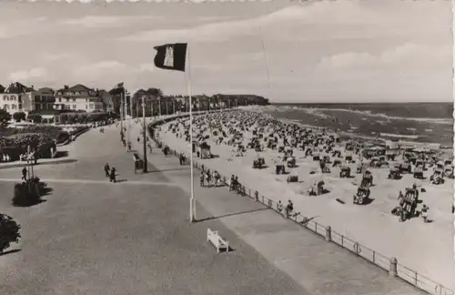 Lübeck-Travemünde - Strandpromenade - 1961