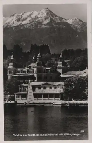 Österreich - Österreich - Velden - Schloßhotel mit Mittagskogel - 1939