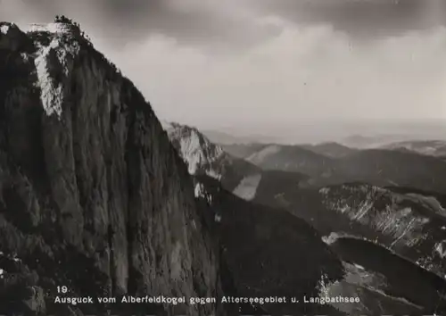Österreich - Österreich - Attersee - Ausguck vom Alberfeldkogel - ca. 1965