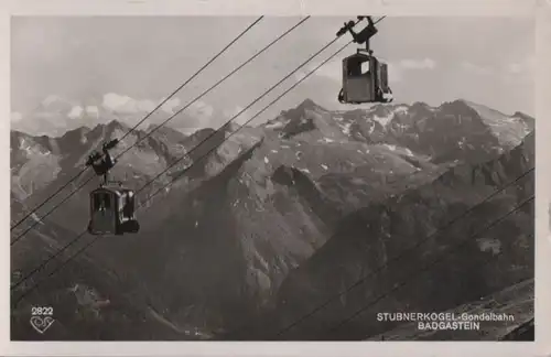 Österreich - Österreich - Bad Gastein - Stubnerkogel-Gondelbahn - 1955