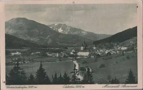 Österreich - Österreich - Mariazell - mit Oetscher - ca. 1950