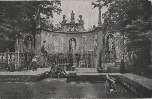 Österreich - Österreich - Salzburg, Hellbrunn - Tischgrotte - 1923