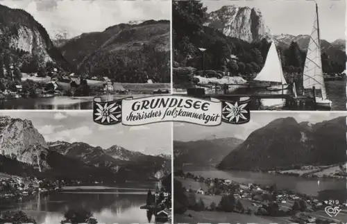 Österreich - Österreich - Grundlsee - 4 Teilbilder - 1965