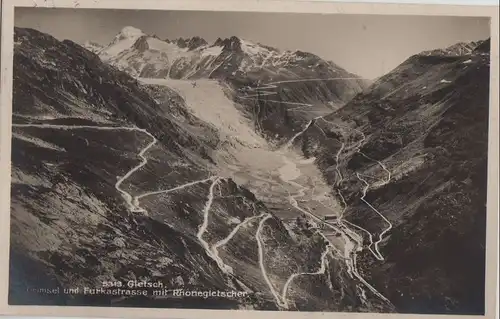 Schweiz - Schweiz - Oberwald-Gletsch - mit Rhonegletscher - 1928