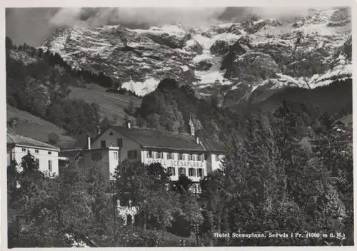 Schweiz - Schweiz - Seewis im Prättigau - Hotel Scesaplana - ca. 1960