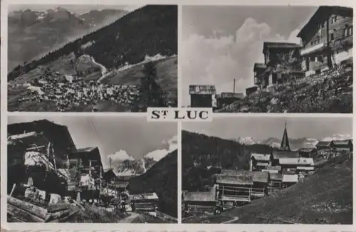 Schweiz - Schweiz - Saint-Luc - mit 4 Bildern - 1959