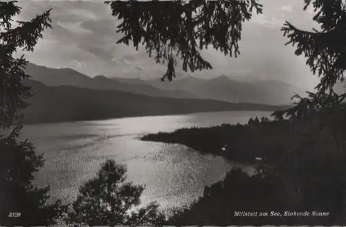 Österreich - Österreich - Millstatt - Sinkende Sonne - ca. 1955