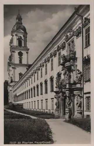 Österreich - Österreich - Sankt Florian - Stift, Hauptfront - ca. 1950