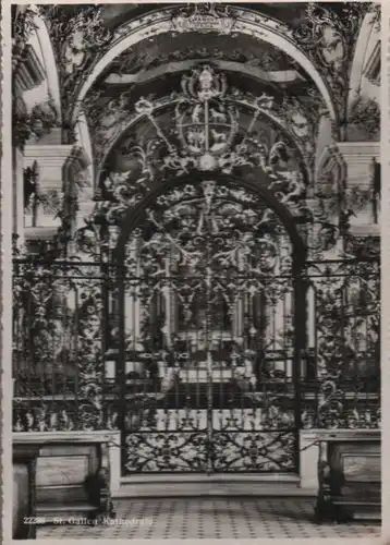 Schweiz - Schweiz - St. Gallen - Kathedrale - ca. 1960