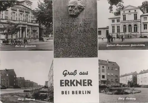 Erkner - u.a. Gerhart-Hauptmann-Gedenkstätte - 1983