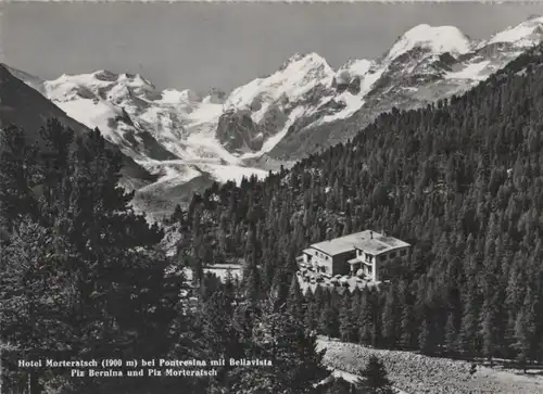 Schweiz - Schweiz - Pontresina - Hotel Morteratsch - ca. 1955