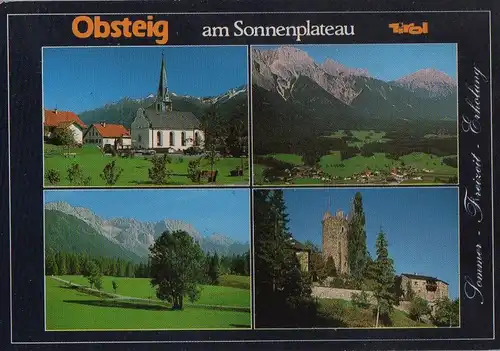Österreich - Österreich - Obsteig - mit 4 Bildern - 1987