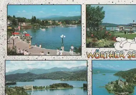 Österreich - Österreich - Wörther See mit Maria Wörth - 1990