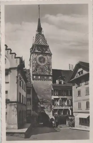 Schweiz - Schweiz - Zug - Restaurant Aklin mit Zytturm - 1937